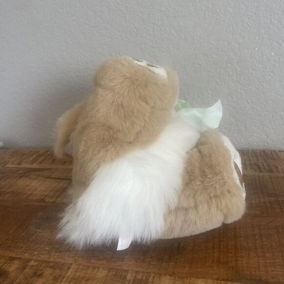 Vintage 90s Commonwealth Bunny Rabbit Plush Stuffed Animal Bow Lop Ears - Picture 6 of 8